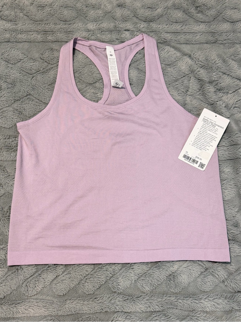 Lululemon Swiftly Tech Scoopneck Tank | Size 10 | NWT